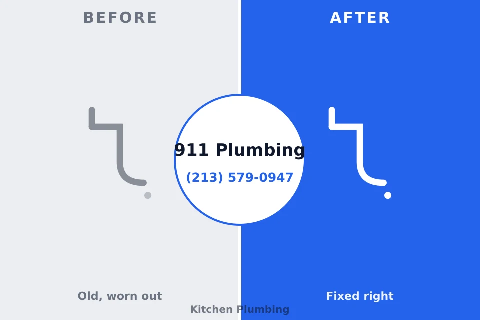 Before and after: plumbing repair Lake Mills, IA